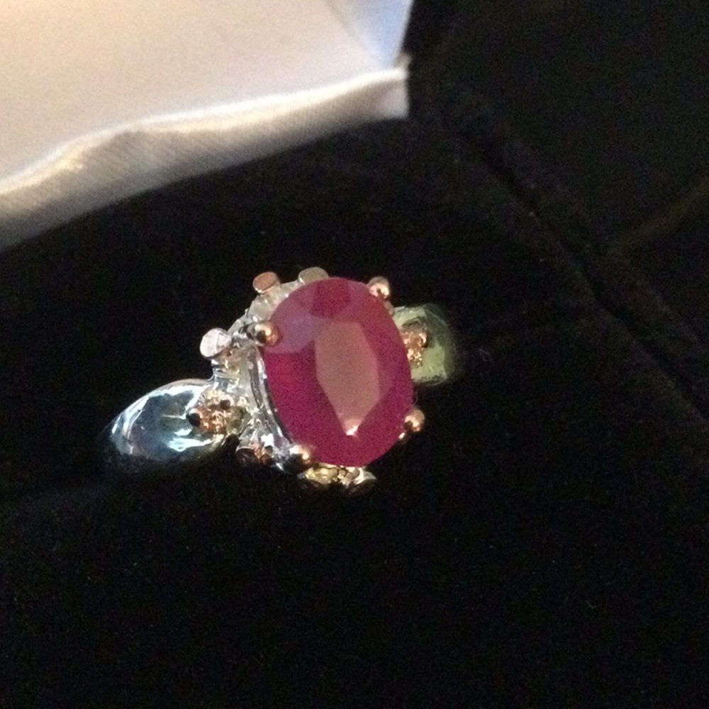 Genuine Hi Quality Ruby Ring - image 4